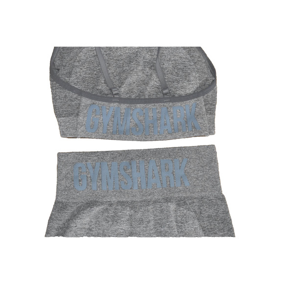 A5 Auth GYMSHARK Grey Flex Sports Bra and Leggings 2 Pc Set Size S - Picture 7 of 7
